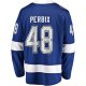 Men's Tampa Bay Lightning Nick Perbix Fanatics Blue Home Breakaway Jersey