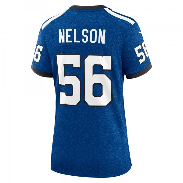 Women's Indianapolis Colts Quenton Nelson Nike Royal Indiana Nights Alternate Game Jersey