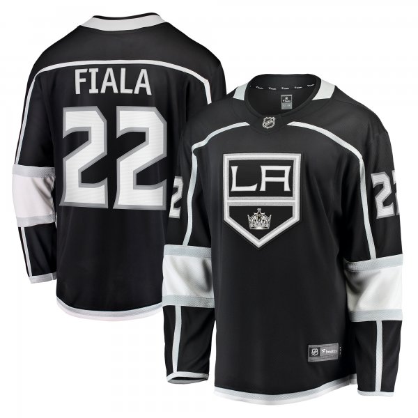 Men's Los Angeles Kings Kevin Fiala Fanatics Black Home Breakaway Player Jersey