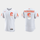 Men's San Francisco Giants #5 Mike Yastrzemski White 2021 City Connect Jersey