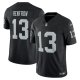 Men's Las Vegas Raiders Hunter Renfrow Nike Black Vapor F.U.S.E. Limited Jersey