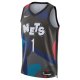 Unisex Brooklyn Nets Mikal Bridges Nike Black 2023/24 Swingman Jersey - City Edition