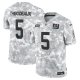 Men's New York Giants #5 Kayvon Thibodeaux Nike Arctic Camo 2024 Salute to Service Limited Jersey