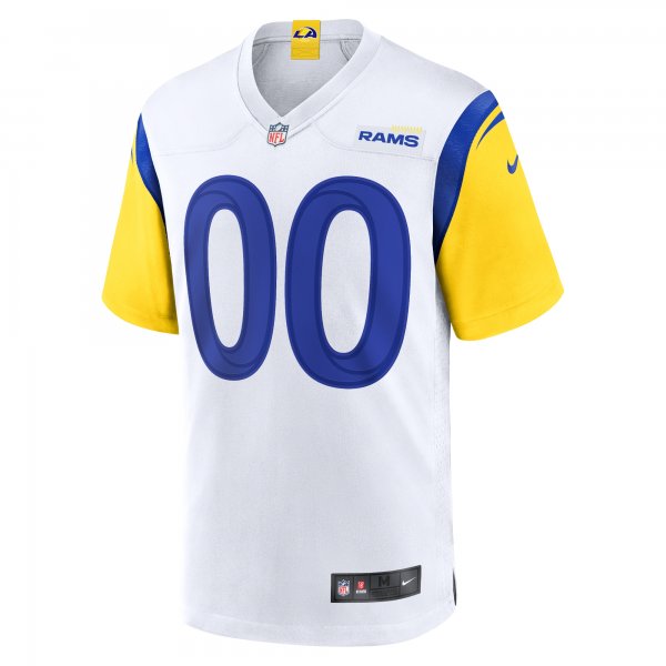 Men's Los Angeles Rams Nike White Alternate Custom Jersey