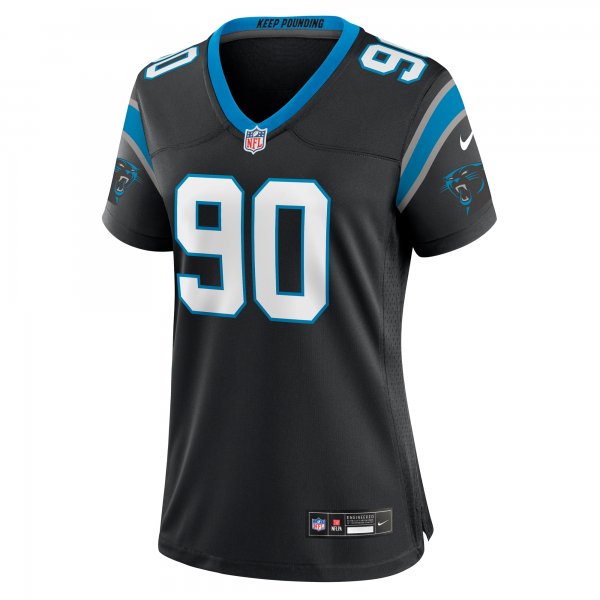 Women's Carolina Panthers Julius Peppers Nike Black Retired Player Game Jersey