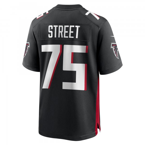 Men's Atlanta Falcons Kentavius Street Nike  Black  Game Jersey