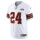 Men's Cleveland Browns Nick Chubb Nike White 1946 Collection Alternate Vapor Limited Jersey