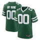 Men's New York Jets  Nike Legacy Green Custom Game Jersey