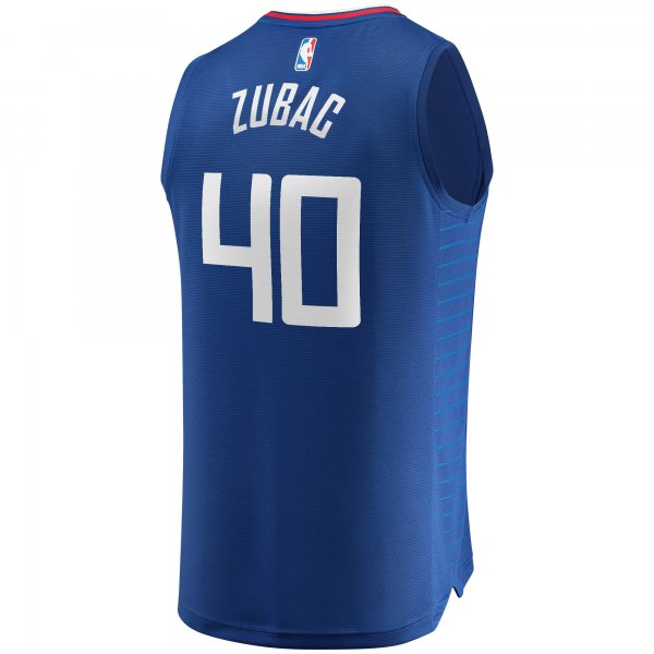 Men's LA Clippers Ivica Zubac Fanatics Royal Fast Break Replica Jersey - Icon Edition