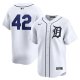 Men's Detroit Tigers  Nike White 2024 Jackie Robinson Day Home Limited Jersey