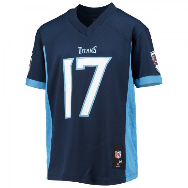 Youth Tennessee Titans Ryan Tannehill Navy Replica Player Jersey