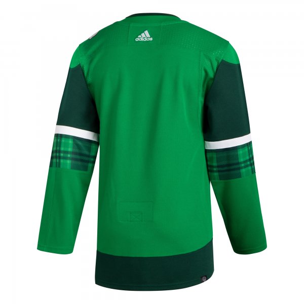 Men's San Jose Sharks  adidas Kelly Green 2023 St. Patrick's Day Primegreen Jersey