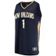 Youth New Orleans Pelicans Zion Williamson Fanatics Navy Fast Break Replica Player Jersey - Icon Edition