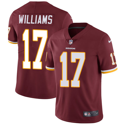 Nike Washington Redskins #17 Doug Williams Burgundy Red Team Color Men's Stitched NFL Vapor Untouchable Limited Jersey