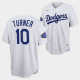 Men's Los Angeles Dodgers #10 Justin Turner White 2022 All-Star MLB Jersey