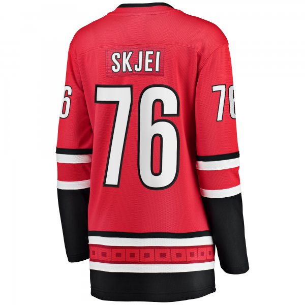 Women's Carolina Hurricanes Brady Skjei Fanatics Red Alternate Breakaway Player Jersey