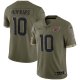 Men's Arizona Cardinals Nike Olive 2022 Salute To Service Limited Jersey