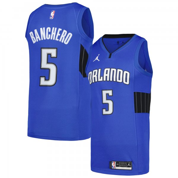 Men's Orlando Magic Paolo Banchero Jordan Brand Royal Swingman Player Jersey - Statement Edition