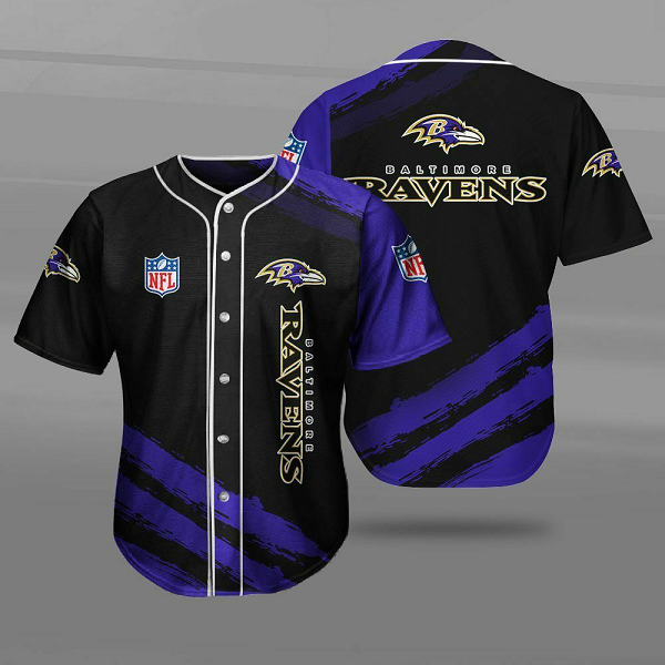 Baltimore Ravens NFL 3D Digital Printed Fashion Baseball Legend Jersey