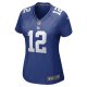 Women's New York Giants Davis Webb Nike Royal Game Player Jersey