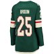 Women's Minnesota Wild Jonas Brodin Fanatics Green Breakaway Player Jersey