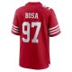 Men's San Francisco 49ers Nick Bosa Nike Scarlet Team Game Jersey