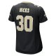 Women's New Orleans Saints Faion Hicks Nike  Black  Game Jersey