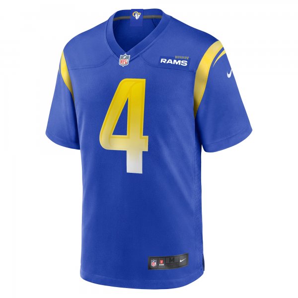 Men's Los Angeles Rams Jordan Fuller Nike Royal Game Player Jersey