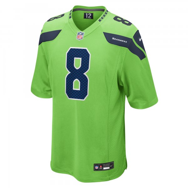 Men's Seattle Seahawks Coby Bryant Nike Neon Green  Game Jersey