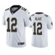 New Orleans Saints Chris Olave White 2022 NFL Draft Vapor Limited Jersey