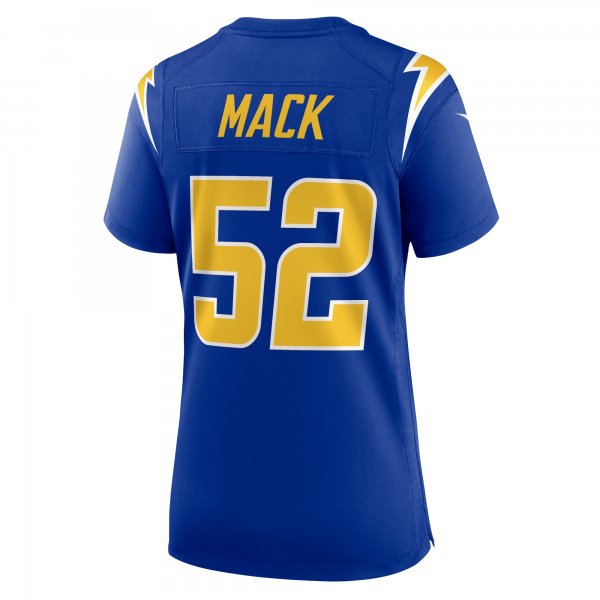 Women's Los Angeles Chargers Khalil Mack Nike Royal Alternate Game Jersey