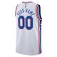 Unisex Philadelphia 76ers Nike White 2022/23 Swingman Custom Jersey - Association Edition