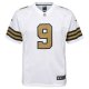 Youth New Orleans Saints Drew Brees Nike White Color Rush Game Jersey