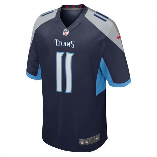 Men's Tennessee Titans Chris Moore Nike  Navy  Game Jersey