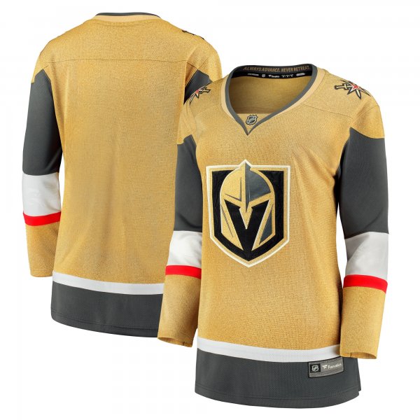 Women's Vegas Golden Knights  Fanatics Gold Home Breakaway Jersey