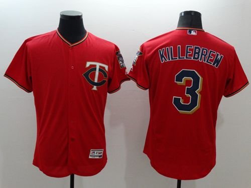 Minnesota Twins #3 Harmon Killebrew Red Flexbase Collection Stitched MLB Jersey