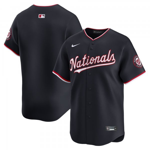 Men's Washington Nationals  Nike Navy  Alternate Limited Jersey