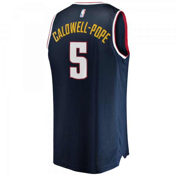 Men's Denver Nuggets Kentavious Caldwell-Pope Fanatics Navy Fast Break Replica Jersey - Icon Edition