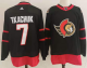 Men's Ottawa Senators #7 Brady Tkachuk Black Adidas 2020-21 Stitched NHL Jersey