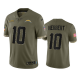 Los Angeles Chargers Justin Herbert Olive 2022 Salute To Service Limited Jersey #10