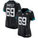 Women's Jacksonville Jaguars Tyler Shatley Nike Black Game Jersey