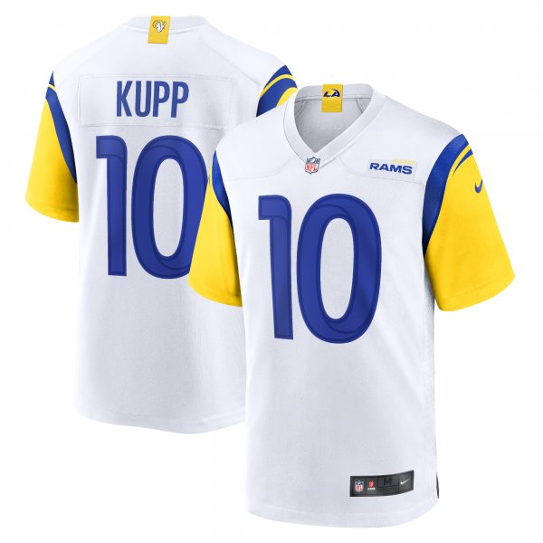 Men's Los Angeles Rams Cooper Kupp Nike White Alternate Game Jersey