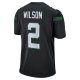 Youth New York Jets Zach Wilson Nike Black Game Jersey