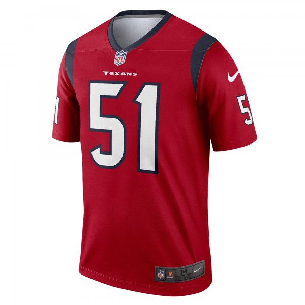 Men's Houston Texans Will Anderson Jr. Nike Red  Legend Jersey