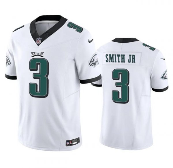 Nike Men's Philadelphia Eagles Nolan Smith #3 White Game Jersey