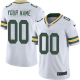 Men's Nike Green Bay Packers Customized White Vapor Untouchable Custom Limited NFL Jersey