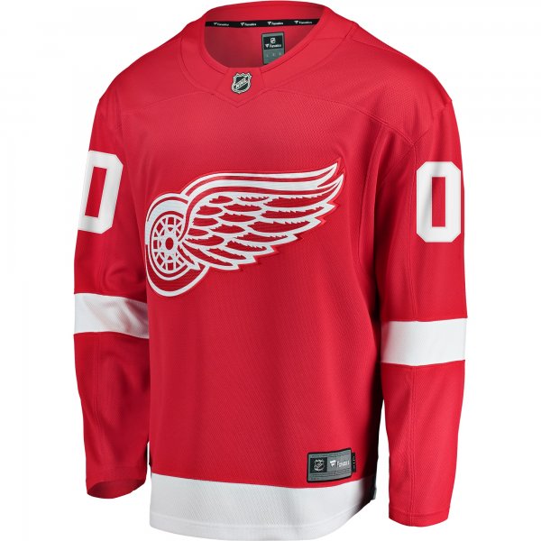 Men's Detroit Red Wings Fanatics Red Home Breakaway Custom Jersey