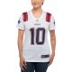 Women's New England Patriots Mac Jones Nike White Player Jersey