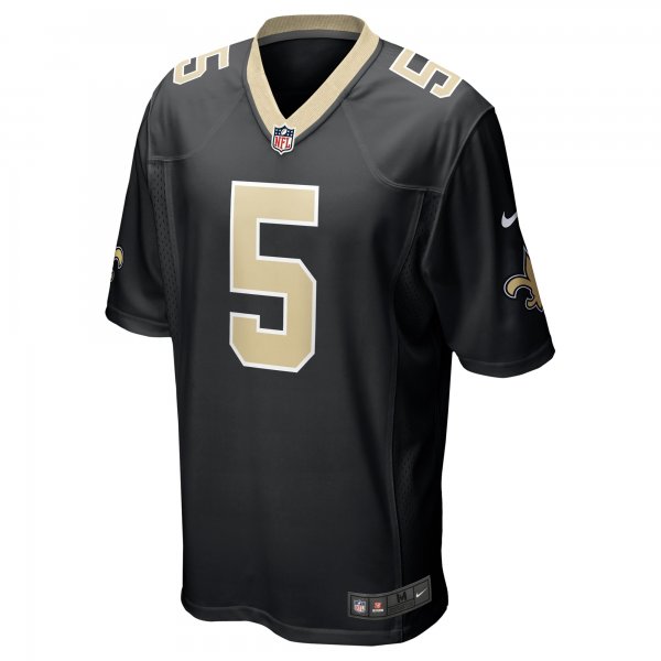 Men's New Orleans Saints Lynn Bowden Jr. Nike  Black Team Game Jersey