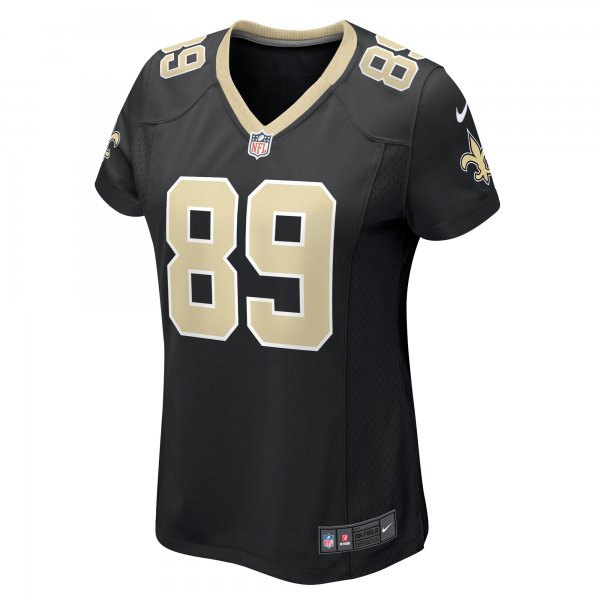 Women's New Orleans Saints Tommy Hudson Nike  Black Team Game Jersey